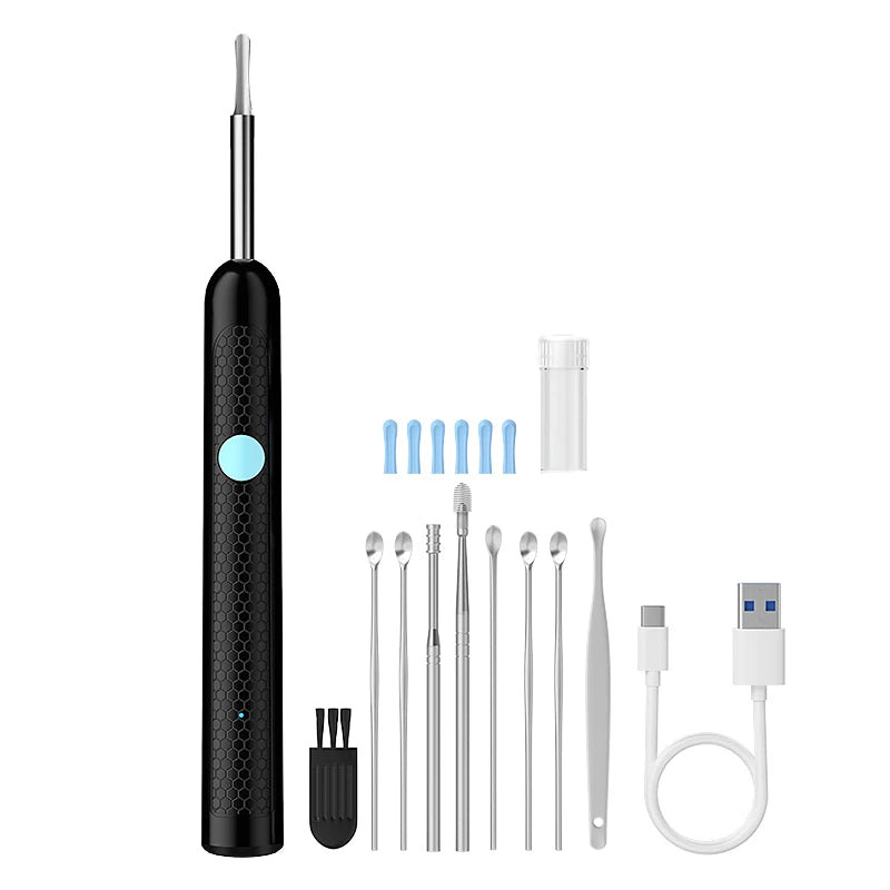 4.2MM Visual Ear Scope 1080P HD Otoscope Endoscope Ear Picker Camera for iPhone/Android Ear Wax Removal Kit for Ear Cleaning