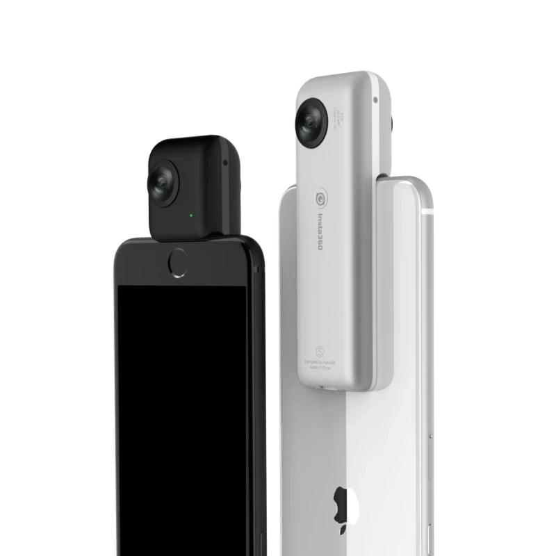 Drop Shipping New 2021 Insta360 Nano S 4K 360 VR Video Panoramic Camera 20MP Photos for iphone X XS XR for iPhone 7 8 6 Series