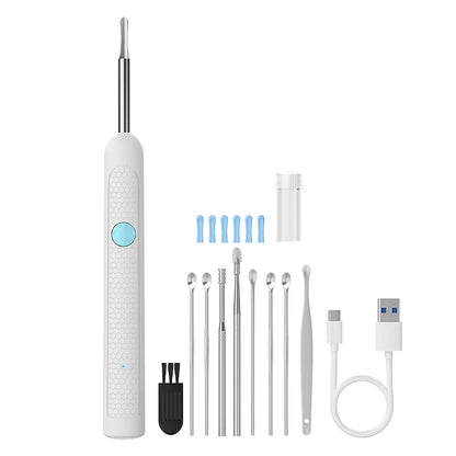 4.2MM Visual Ear Scope 1080P HD Otoscope Endoscope Ear Picker Camera for iPhone/Android Ear Wax Removal Kit for Ear Cleaning
