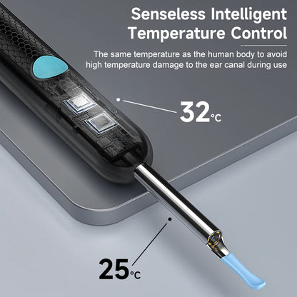 4.2MM Visual Ear Scope 1080P HD Otoscope Endoscope Ear Picker Camera for iPhone/Android Ear Wax Removal Kit for Ear Cleaning